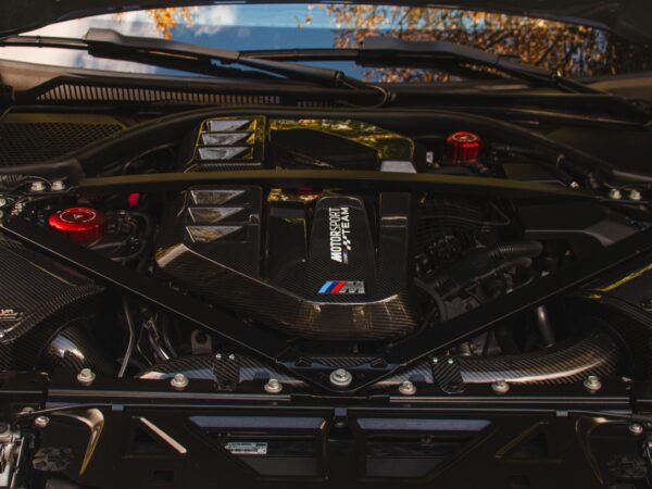 Bmw g80 g82 g83 m3 m4 g87 m2 prepreg carbon fiber engine cover