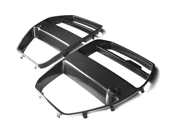 Bmw g80 g81 g82 g83 m3 m4 prepreg vrs style carbon fiber kidney grilles