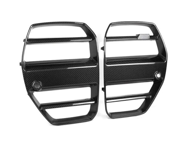 Bmw g80 g81 g82 g83 m3 m4 prepreg gt style carbon fiber kidney grilles