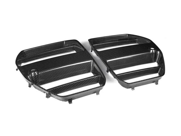 Bmw g80 g81 g82 g83 m3 m4 prepreg gt style carbon fiber kidney grilles