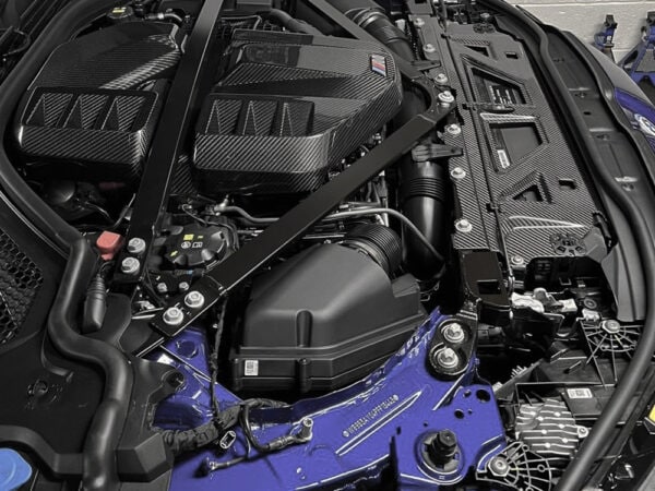 Bmw m3 m4 g80 g81 g82 g83 prepreg carbon fiber cooling shroud slam panel