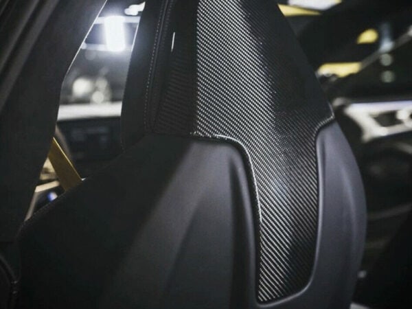 Bmw g80 g81 g82 g83 m3 m4 f91 f92 f93 m8 prepreg carbon fiber back seat trim covers
