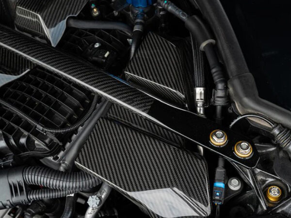 Bmw g80 g82 g83 m3 m4 g87 m2 prepreg carbon fiber ecu cover