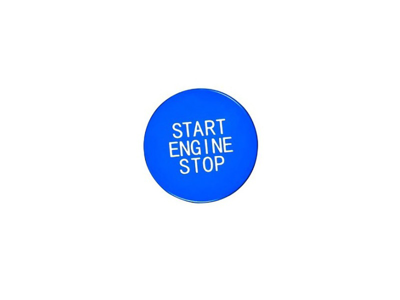 BMW 1 3 4 Series F40 F44 G20 G22 G05 G06 G29 BLUE Start Stop Button