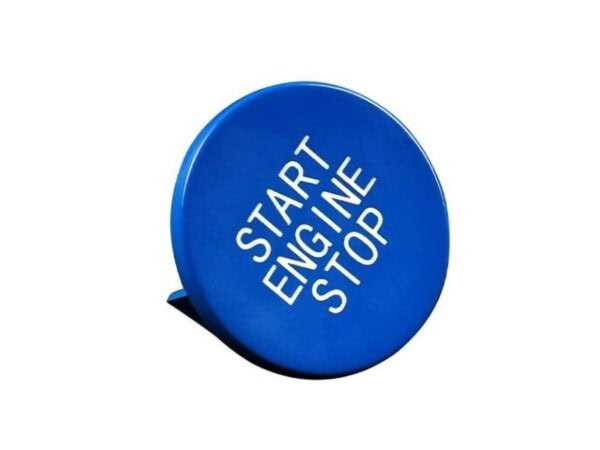 Bmw 1 3 4 series f40 f44 g20 g22 g05 g06 g29 blue start stop button