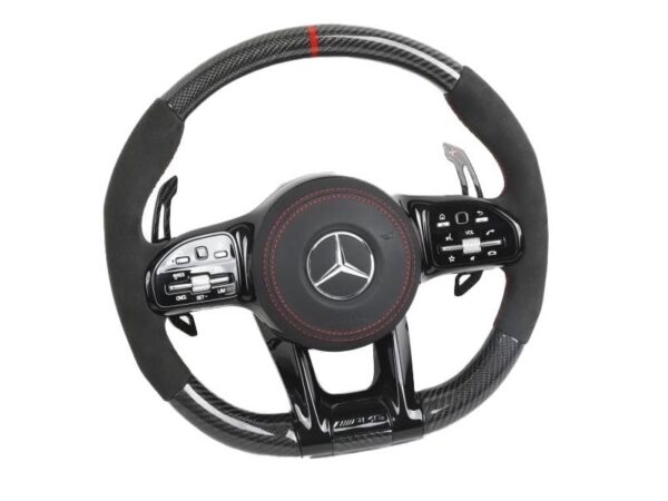 MERCEDES-BENZ AMG COMPETITION CARBON FIBER Steering Wheel Paddle Shifters