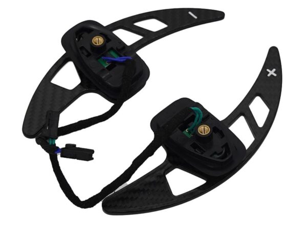 Mercedes-benz amg dtm carbon fiber steering wheel paddle shifters