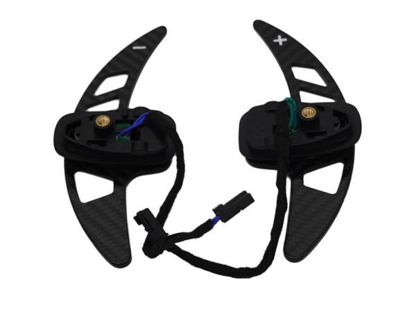 Mercedes-benz amg dtm carbon fiber steering wheel paddle shifters