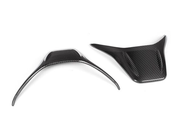 Mercedes-benz a35 a45 cla45 c43 c63 e63 amg prepreg carbon fiber back seat covers