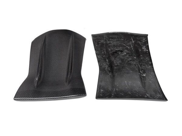 Mercedes-benz a35 a45 cla45 c43 c63 e63 amg prepreg carbon fiber back seat covers