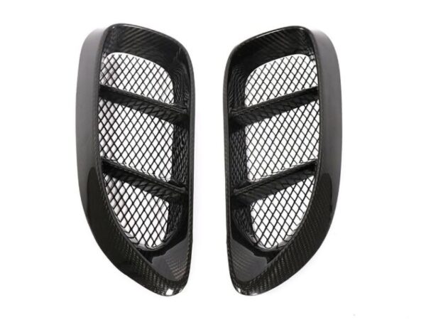 Porsche 718 boxster cayman prepreg carbon fiber rear side fender vents