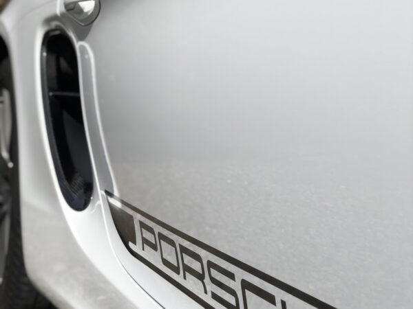 Porsche 981 boxster cayman prepreg carbon fiber rear side fender vents