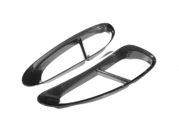 Porsche 981 boxster cayman prepreg carbon fiber rear side fender vents