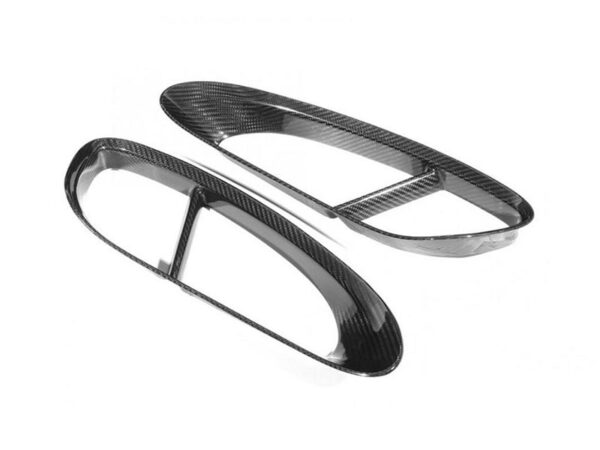 Porsche 981 boxster cayman prepreg carbon fiber rear side fender vents