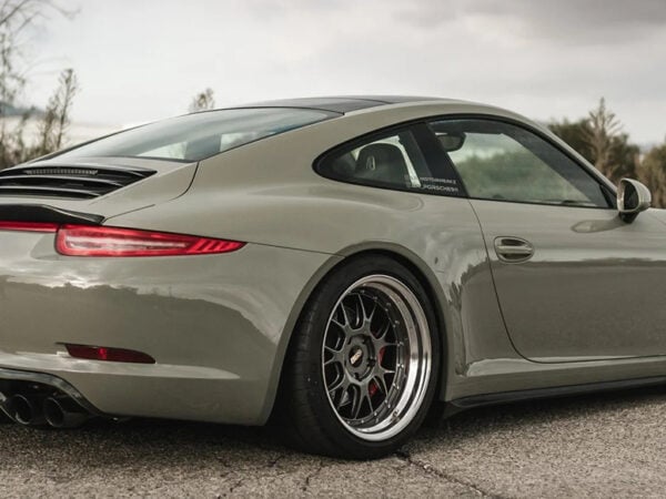 Porsche 911 991 gen 1 carrera vrs style carbon fiber boot spoiler