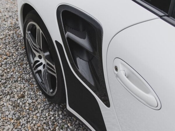 Porsche 911 997 turbo prepreg carbon fiber rear side fender vents
