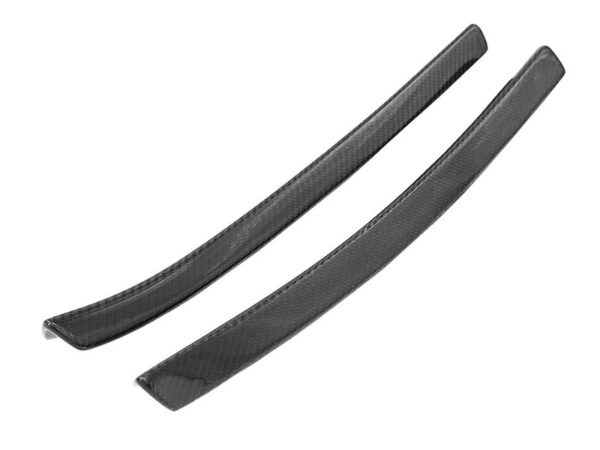 Porsche 911 997 gt3 style carbon fiber front bumper corner canards winglets