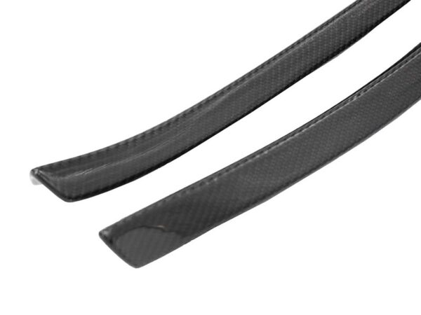 Porsche 911 997 gt3 style carbon fiber front bumper corner canards winglets