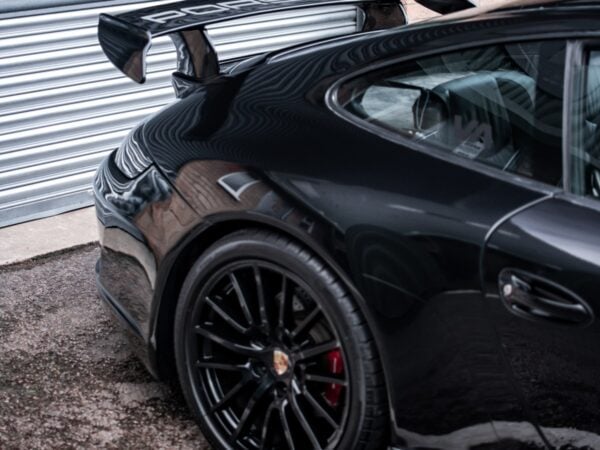 Porsche 911 997 carbon fiber pd gt3 rs style rear wing boot spoiler with boot lid