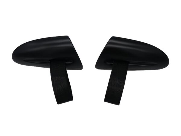 Porsche 997 911 987 boxster cayman gt3 rs style black door pull handles