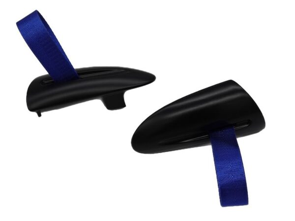 Porsche 997 911 987 boxster cayman gt3 rs style blue door pull handles