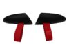 PORSCHE 997 911 987 BOXSTER CAYMAN GT3 RS Style RED Door Pull Handles