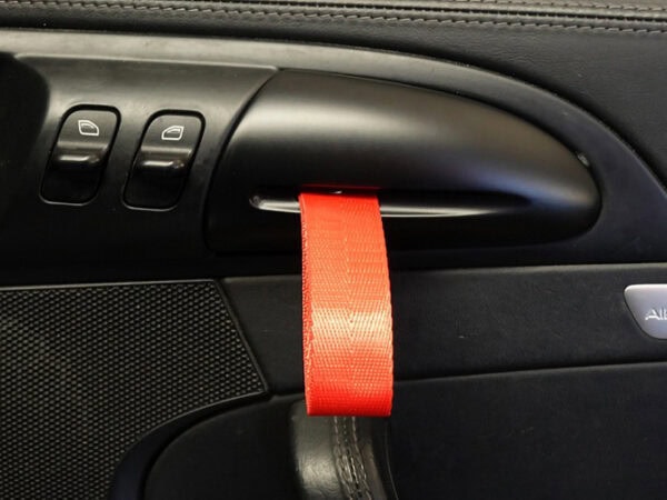 Porsche 997 911 987 boxster cayman gt3 rs style red door pull handles