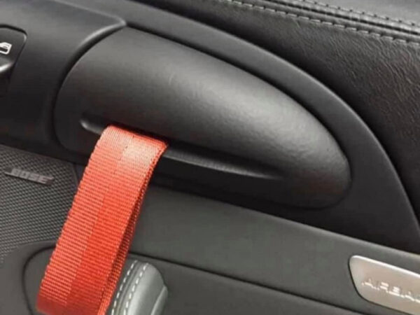 Porsche 997 911 987 boxster cayman gt3 rs style red door pull handles