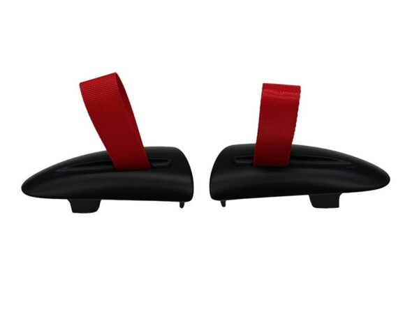 Porsche 997 911 987 boxster cayman gt3 rs style red door pull handles