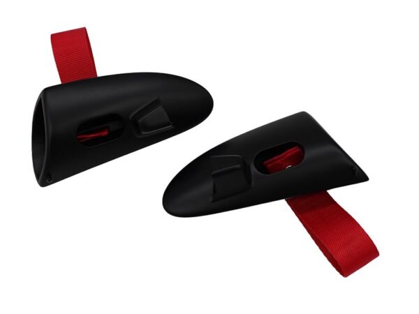 Porsche 997 911 987 boxster cayman gt3 rs style red door pull handles