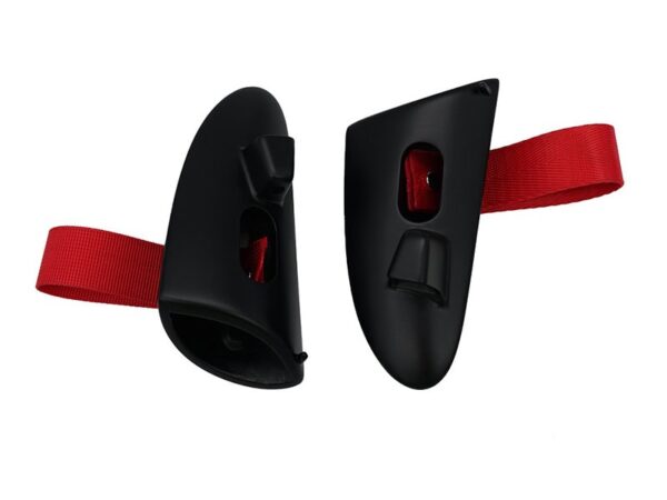 Porsche 997 911 987 boxster cayman gt3 rs style red door pull handles