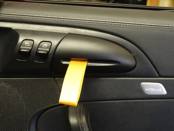 PORSCHE 997 911 987 BOXSTER CAYMAN GT3 RS Style YELLOW Door Pull Handles