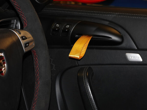 Porsche 997 911 987 boxster cayman gt3 rs style yellow door pull handles