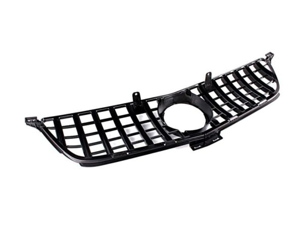 Mercedes-benz gle class w166 amg 15-18 gloss black panamericana gt style grille