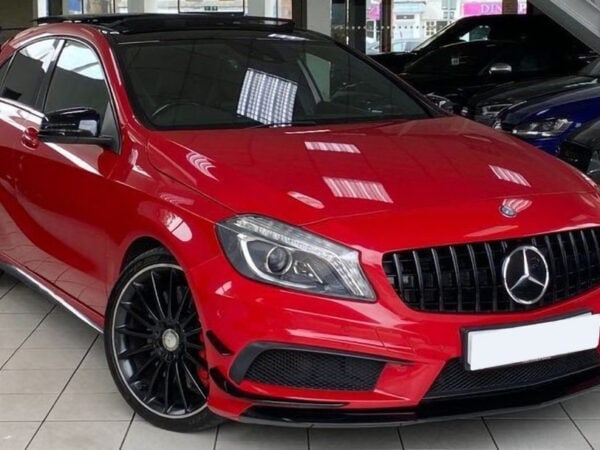 Mercedes-benz a class w176 a45 amg 12-15 gloss black panamericana gt style grille