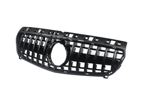 Mercedes-benz a class w176 a45 amg 12-15 gloss black panamericana gt style grille