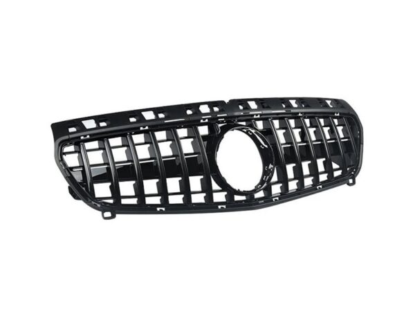 Mercedes-benz a class w176 a45 amg 12-15 gloss black panamericana gt style grille