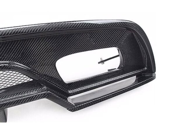Mercedes-benz a class w176 a45 amg revozport style carbon fiber rear diffuser