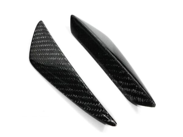 Mercedes-benz a class w176 revozport style carbon fiber front canards