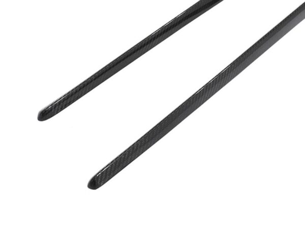 Mercedes-benz a class a45 w176 cla45 c117 x117 amg style carbon fiber side skirts