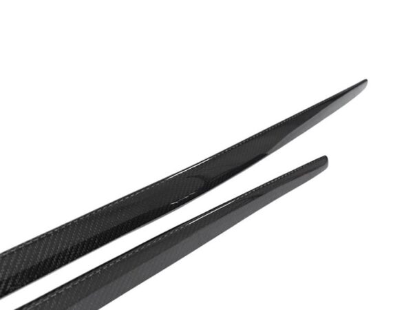 Mercedes-benz a class a45 w176 cla45 c117 x117 amg style carbon fiber side skirts