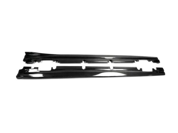 Mercedes-benz a class a45 w176 cla class cla45 c117 revozport style carbon fiber side skirts