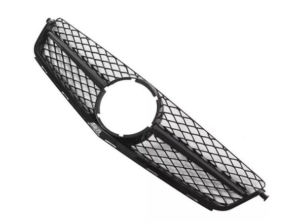 Mercedes-benz c class c204 s204 w204 c63 amg gloss black honeycomb style grille
