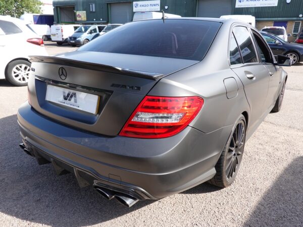 Mercedes W204 Carbon Fibre Boot Spoiler – C74 Style - Saloon