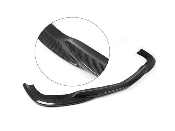 Mercedes benz c class s204 w204 c63 amg godhand style carbon fiber front splitter
