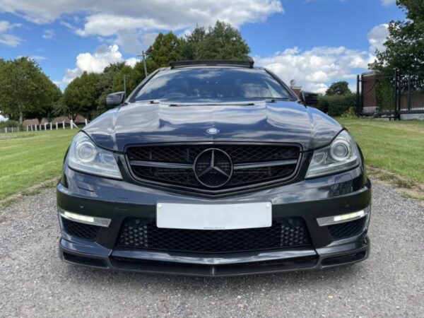 MERCEDES-BENZ C Class W204 C63 AMG VRS Style CARBON FIBER Front Splitter