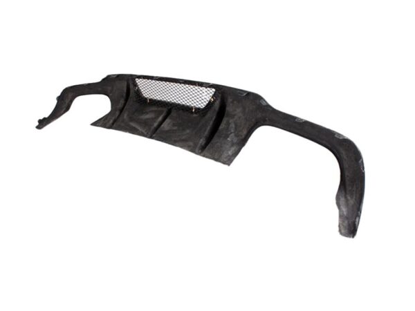 Mercedes-benz c204 s204 w204 c63 amg vrs style carbon fiber rear diffuser