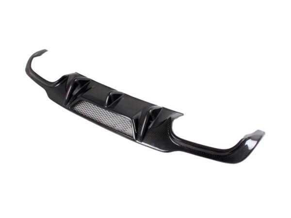 Mercedes-benz c204 s204 w204 c63 amg vrs style carbon fiber rear diffuser