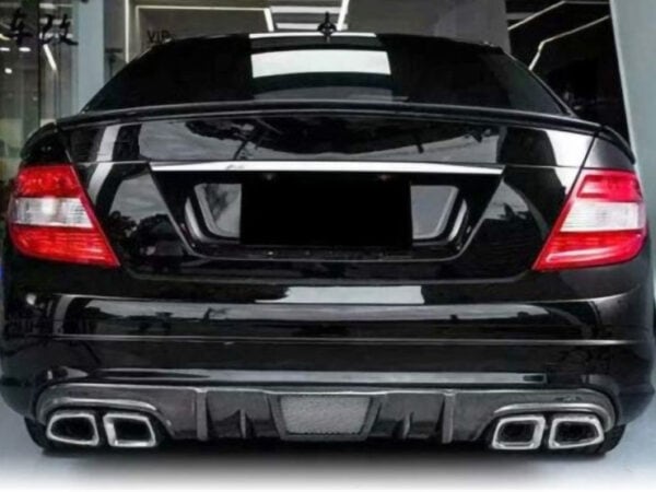 MERCEDES-BENZ S204 W204 C63 AMG VRS Style CARBON FIBER Rear Diffuser Pre Facelift