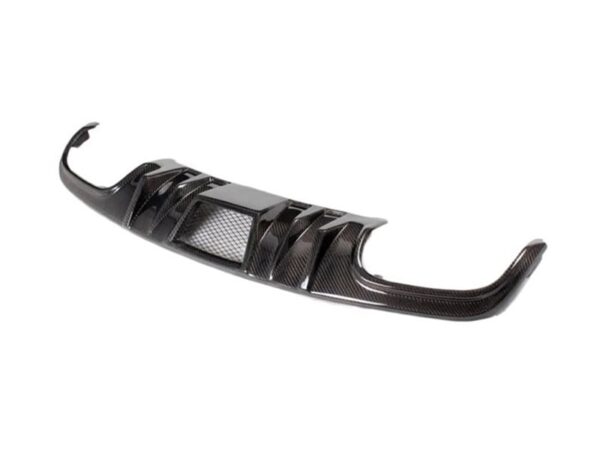 Mercedes-benz s204 w204 c63 amg vrs style carbon fiber rear diffuser pre facelift